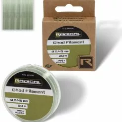Radical Ø 0,45mm Chod Filament L: 20m 9kg / 20lbs Licht Groen
