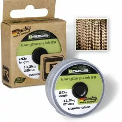 Radical WaryCarp Link 25 L: 20m 11,3kg / 25lbs Camou-olive