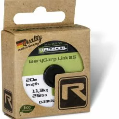 Radical WaryCarp Link 25 L: 20m 11,3kg / 25lbs Camou-olive -Aas & Voer Winkel 2674025 D2