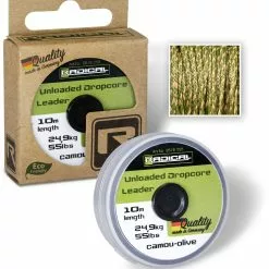 Radical Unloaded Dropcore Leader L: 10m 24,9kg / 55lbs Camou-olive