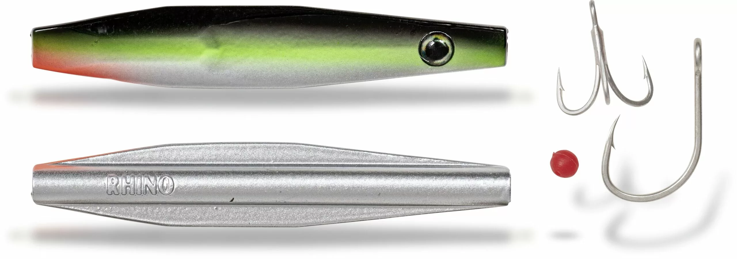 Rhino 12g 68mm Salty Sprat Zwart/groen 1stuks #10 Tuimelen 1 Rhino 12g 68mm Salty Sprat Zwart/groen 1stuks #10 Tuimelen