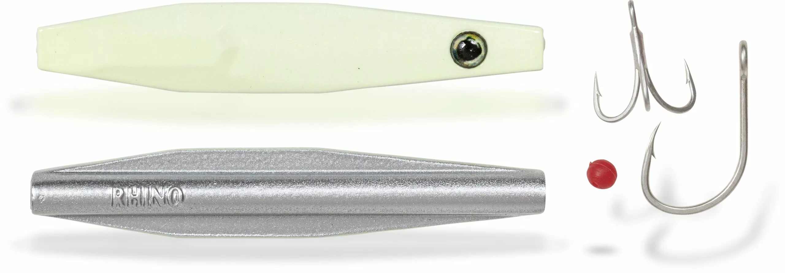 Rhino 21g 82mm Salty Sprat Glow In The Dark 1stuks #6 Tuimelen 1 Rhino 21g 82mm Salty Sprat Glow In The Dark 1stuks #6 Tuimelen