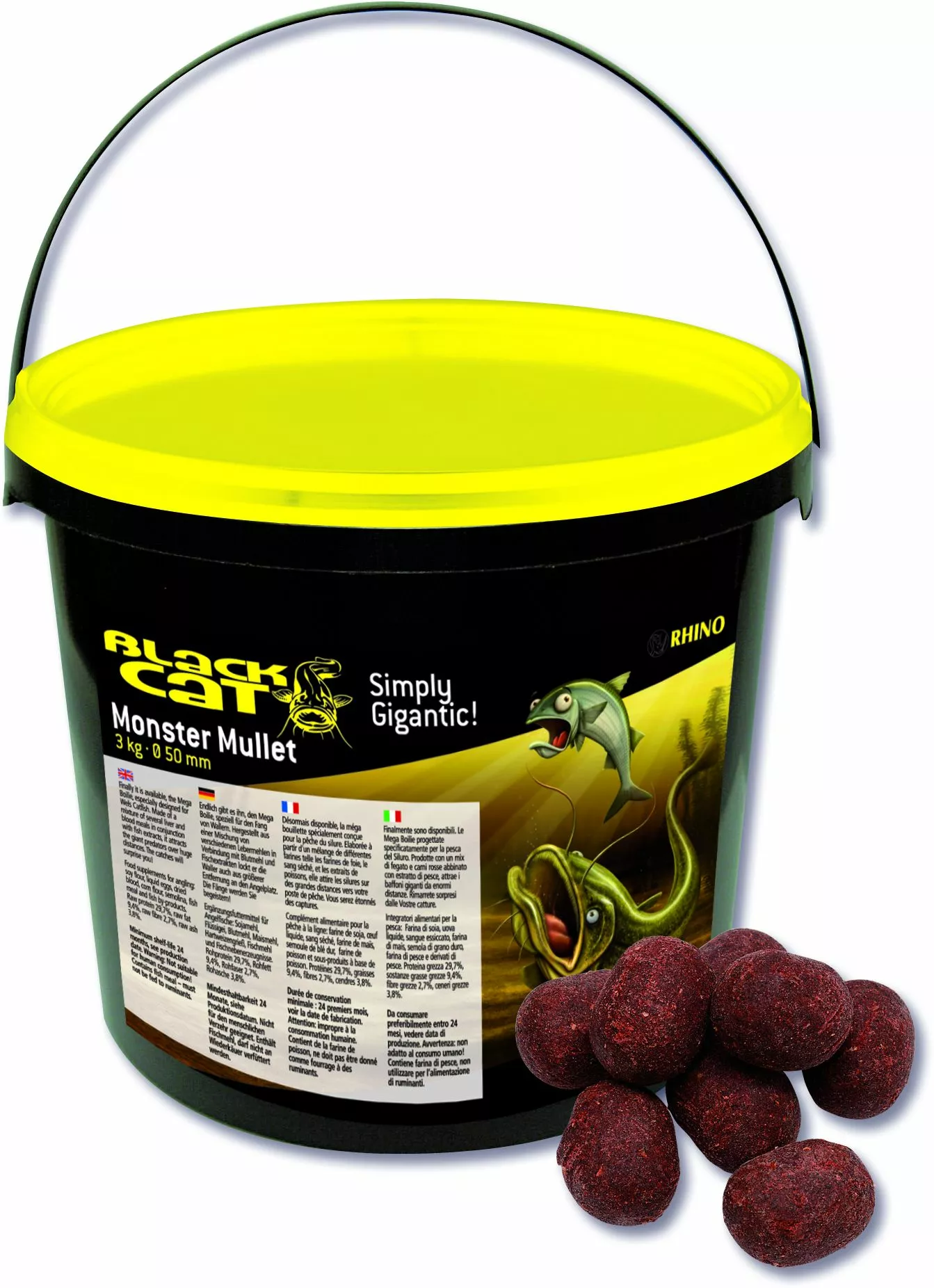 Black Cat Monster Mullet Ø 50mm 3kg 1 Black Cat Monster Mullet Ø 50mm 3kg