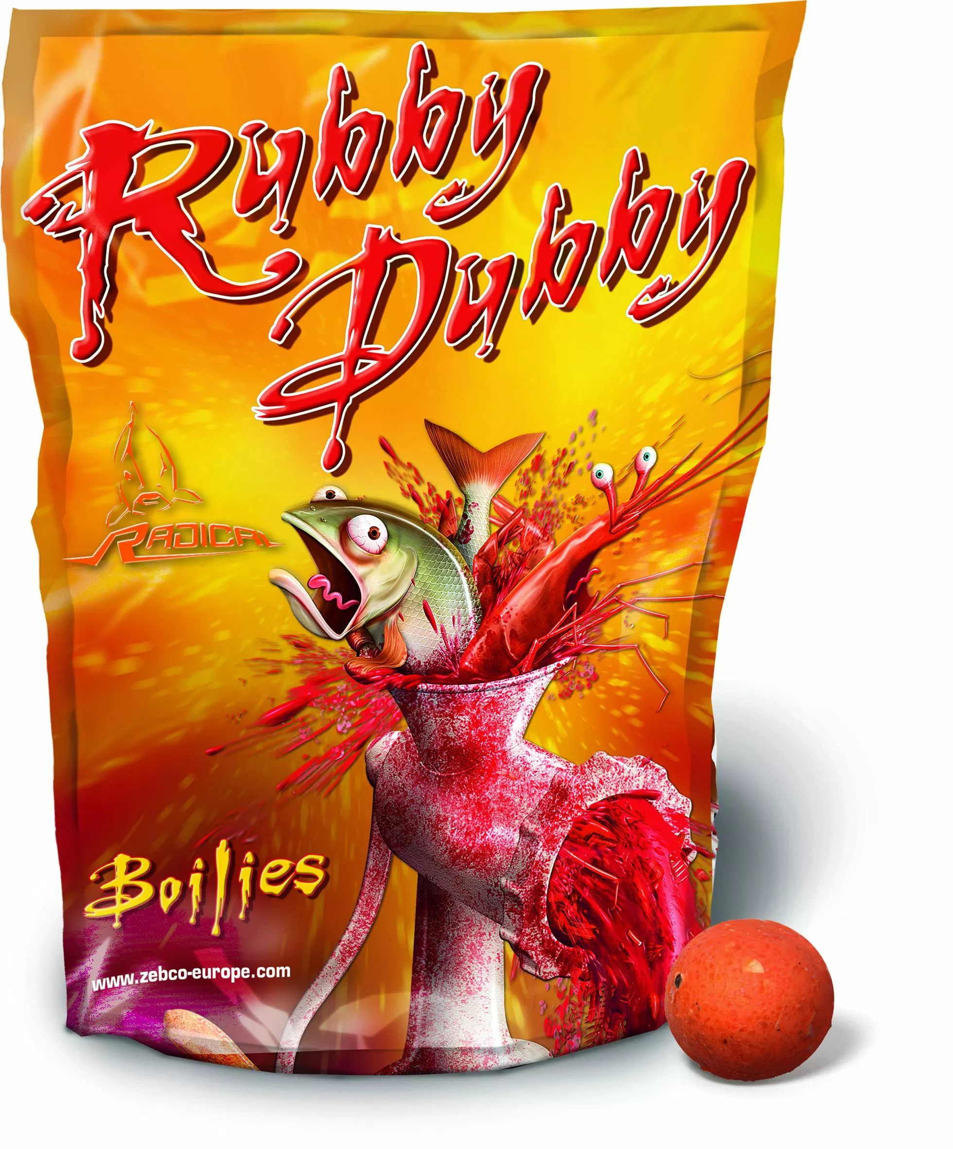 Radical Rubby Dubby Boilie Ø 16mm 1kg 1 Radical Rubby Dubby Boilie Ø 16mm 1kg