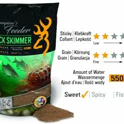 Browning Champion’s Feeder Mix Quick Skimmer 1kg Bruin