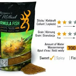 Browning Champion's Method Formula Fish       1kg Natuur Scopex Karamel