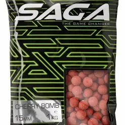Saga Cherry Bomb -Aas & Voer Winkel Saga Cherry Bomb Boilies 4
