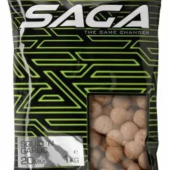 Saga Squid & Garlic Boilies 8 Saga Squid & Garlic Boilies -Aas & Voer Winkel Saga Squid Garlic Boilies 3